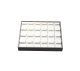White Grey Large 28 Earring Tray 